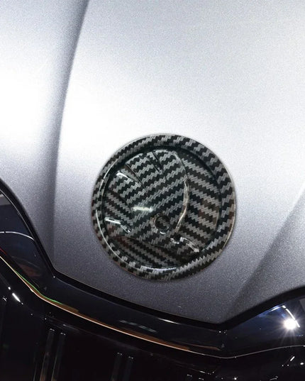 80mm 90mm ABS Emblem For Skoda Fabia 1 2 Octavia a7 RS Superb Rapid Yeti Karoq Vision Car Head Front Rear Boot Tailgate Sticker