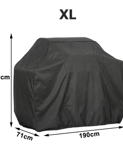 5 Size BBQ Grill Barbeque Cover Anti-Dust Waterproof Weber Heavy Duty Charbroil BBQ Cover Outdoor Rain Protective Barbecue Cover