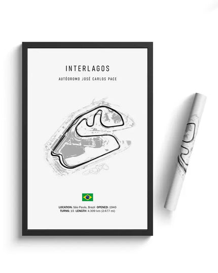 F1 Internationa Track Circuit Canvas Painting F1 Imola Wall Art Nordic Poster Aesthetic Motorsport Race Picture For Home Decor