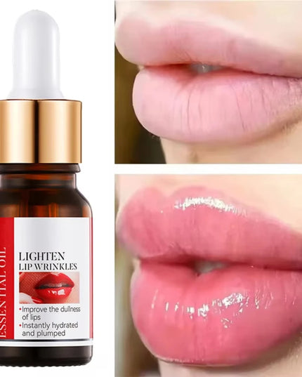 Lip Booster Plumping Serum Oil Hyaluronic Acid Moisturising Sexy Plumping Enhancer Stimulant Free Brightening Lightening Lines