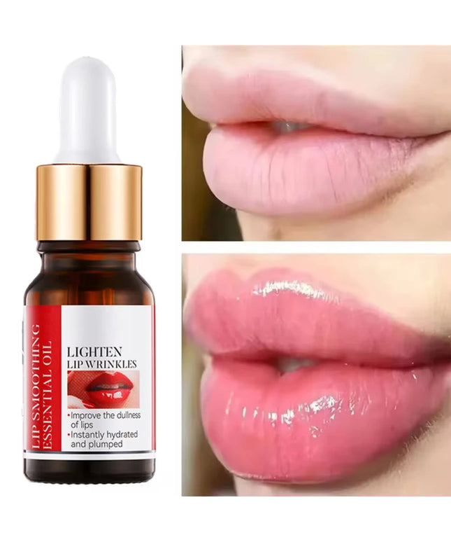 Lip Booster Plumping Serum Oil Hyaluronic Acid Moisturising Sexy Plumping Enhancer Stimulant Free Brightening Lightening Lines