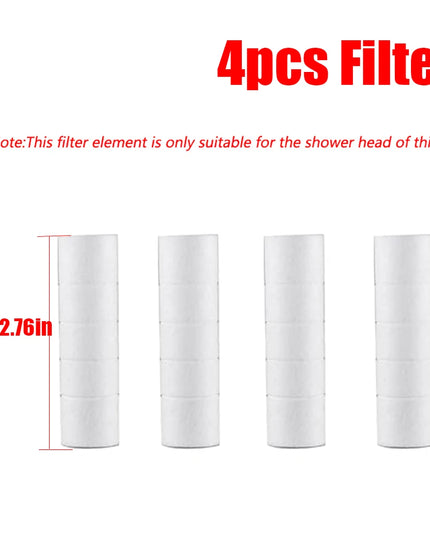 3 Modes Powerful Shower Head Anti-clogging and Easy To Clean Anti Anti-limescale Shower Head Handheld Flexible Bath  Shower Head