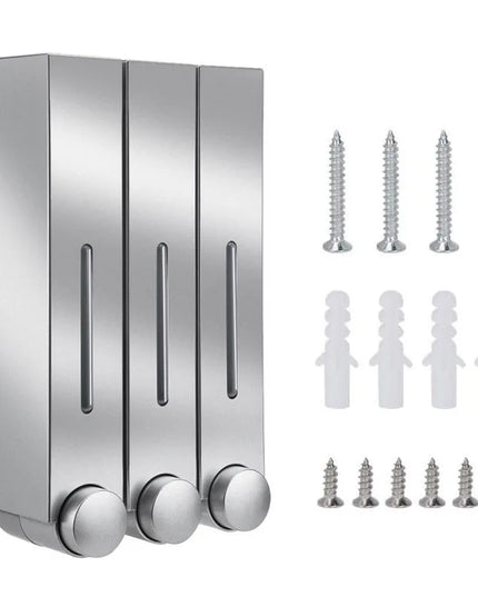 420ML Wall Mounted Bathroom Liquid Soap Dispenser Washing Lotion Hand Sanitizer Kid Family Hotel Kitchen Shower Gel Dispenser