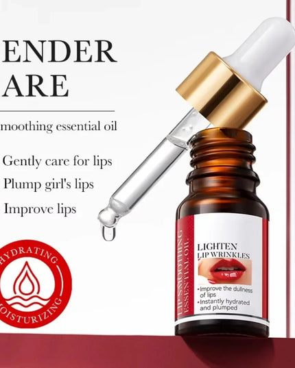 Lip Booster Plumping Serum Oil Hyaluronic Acid Moisturising Sexy Plumping Enhancer Stimulant Free Brightening Lightening Lines