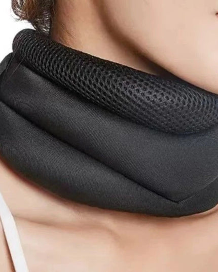 Neck Support Cervical Brace Adjustable Cervical Collar Soft Durable Foam for Relieve Cervical Pain Airplane Travel Nap Health
