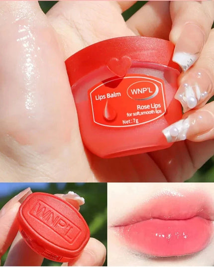 Vaseline Fruit Series Lip Balm Set Lips Avocado Honey Peach Cream Lip Mask Natural Nourishing Plant Lip Balm Lips Care
