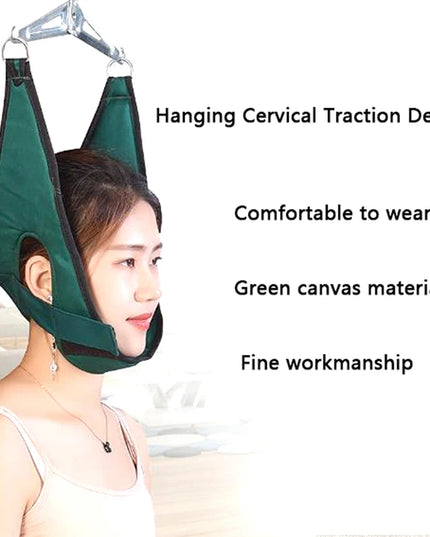 1PCS Cervical Traction Belt Neck Stretcher Band Vertebrae Recovery Health Care Neck Stretch Fixing Straps for Adult Children