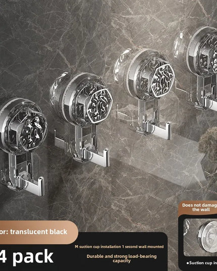 Suction Cup Hooks Household without drilling Multifunctional Wall Hanging Keys Clothes Hooks Bathroom Kitchen self-adhesive hook