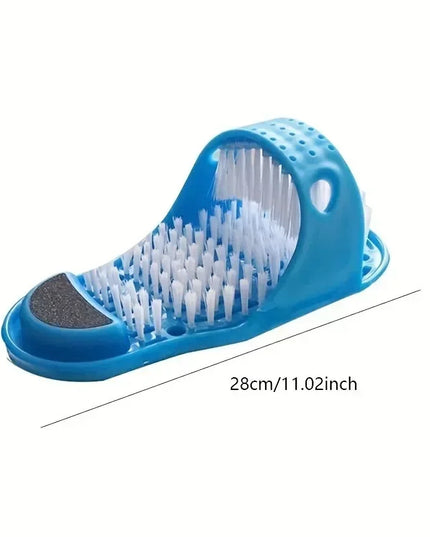 1PC Shower Foot Scrubber Massager Cleaner Spa Exfoliating Washer Wash Slipper Tools Bathroom Bath Foot Brushes Remove Dead Skin