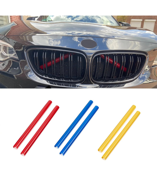 Car Front Grille Trim Strips for BMW 1 2 3 4 5 6 7 series F30 F31 F32 F33 F34 F36 F20 F21 F22 F23 F10 F11 F07 F06 F12 F13 F01