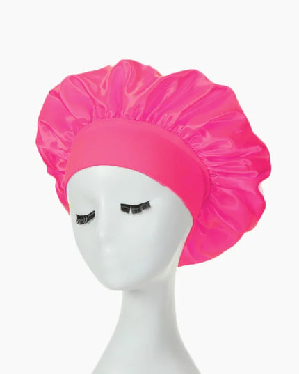 Hair Bonnet For Sleeping Women Wide Brim Sleep Cap Hair Bonnet For Curly Hair Showercap Children Men