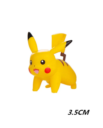 Pokemon 4-13Cm New Cartoons Movie Anime Figure Pikachu Mewtwo Charmander Blastoise Gurado Pet Action Model Toy Gifts