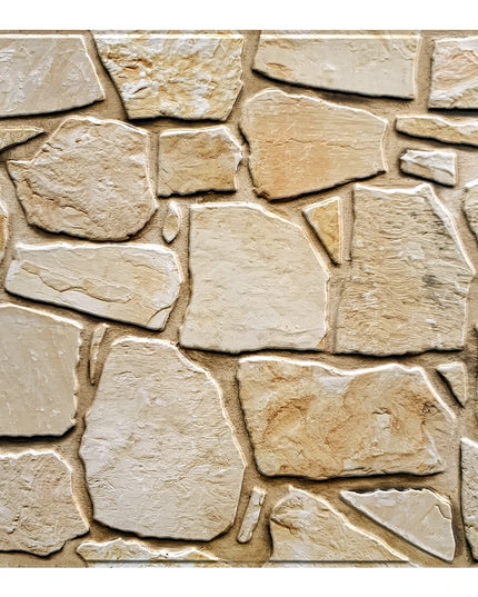 3D Tile Stickers, 3D Faux Stone Textures, Matte, 30cm x 30cm, Water and Mold Resistant, for Living Room, Kitchen Wall Update