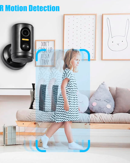 Mini IP Camera Wifi Built in Battery Powered Security Indoor PIR Sensor Wireless Video IP Surveillance 1080P HD Camera With APP