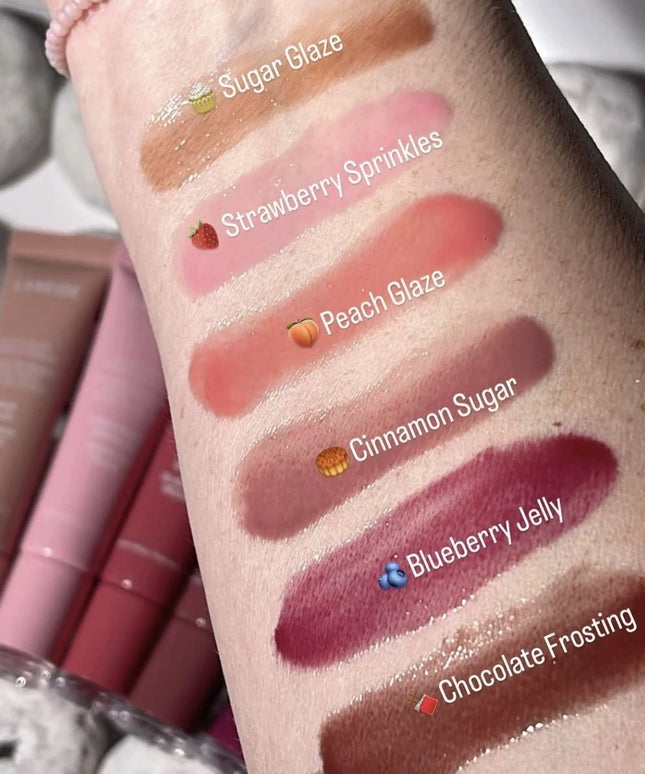 Glaze Craze Tinted Polypeptide Lip Serum Balm Original Lip Glaze Moisturizing Care Lipstick Colorful Lips Gloss Makeup Beauty