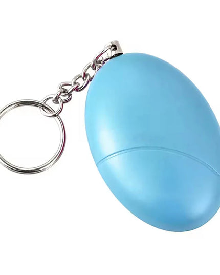 Cheap Self Defense Alarm 120dB Egg Shape Girl Women Security Protect Alert Personal Safety Scream Loud Keychain Emergency Alarm