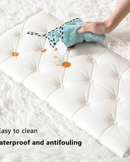 Tatami anti-collision soft foam pad 3D wall sticker wallpaper self-adhesive thick children's bedroom living room wall pad