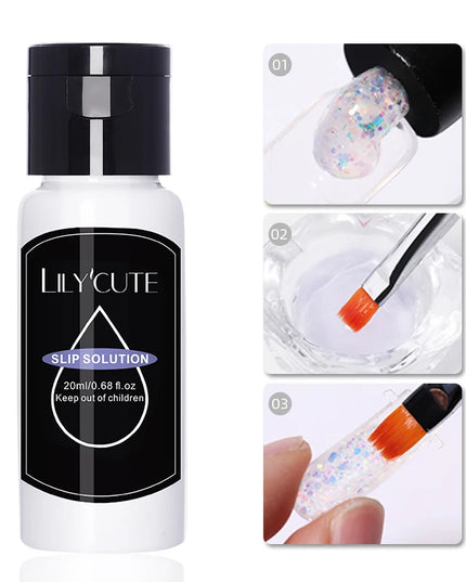 LILYCUTE 15ML Quick Extension Gel Nail Polish Nude Milk White Color Finger Prolong Acrylic Crystal Construction Hard Gel Varnish