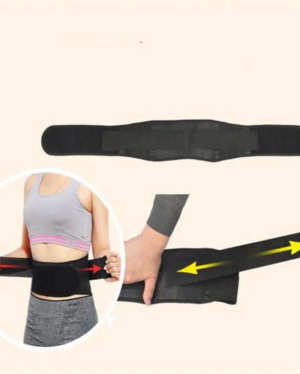 Adjustable Waist Self-heating belt protector Back Waist Support Belt Lumbar Brace Massage Band Health Care