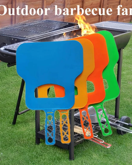 Barbecue Fan  BBQ Hand Crank Blower Tool Manual Combustion Support Outdoor Cooking