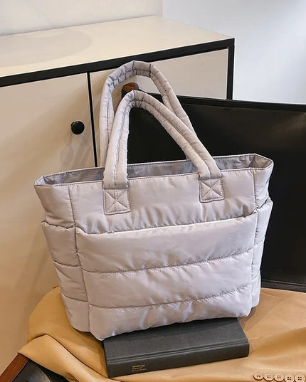 New Large Capacity Tote Bag Versatile Handbag for Women Commuting Bag Messenger Shoulder Bag Multiple Pockets Mummy Bag