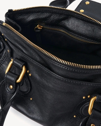 PADDINGTON BAG, Women's Uni Bag, Fashionable Top Handle Tote Bag with Golden Lock, Luxury Design Shoulder Handbags for Ladies