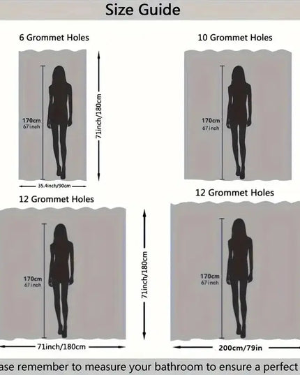 Underwater World Seaweed Coral Fish Shower Curtain, Bathroom Decorative Shower Curtain, Waterproof Shower Curtain with Hooks