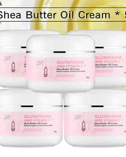 AILKE Whitening And Lightening Cream, Suitable For Face And Body , Shea Butter Oil Natural Intense Hydrating Repair Cracked Skin