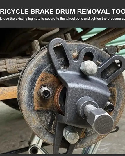 Universal Brake Drum Puller Tool 4 Hole Wheel Hub Puller Repair Tool Handheld for Motorcylce Accessories for Tricycle Motorbike