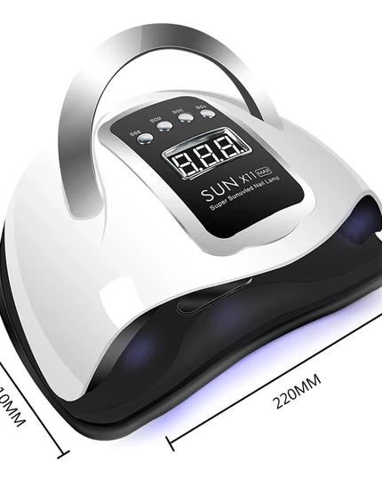 Nail Dryer LED Nail Lamp UV Light  For Curing All Gel Nail Polish With  LCD Display Motion Sensing Manicure Pedicure Salon Tools