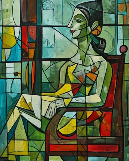 Artist Pablo Picasso Classic Art Canvas Paintings Prints Poster Cubist Style Abstract Character Wall Art Painting for Home Decor