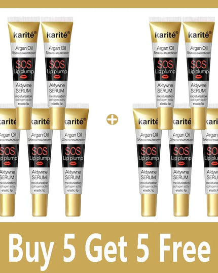 Moroccan Argan Oil Lip Plumping Essence - Moisturizing and Nourishing Lip Balm, Suitable for All Skin Types, Natural Makeup