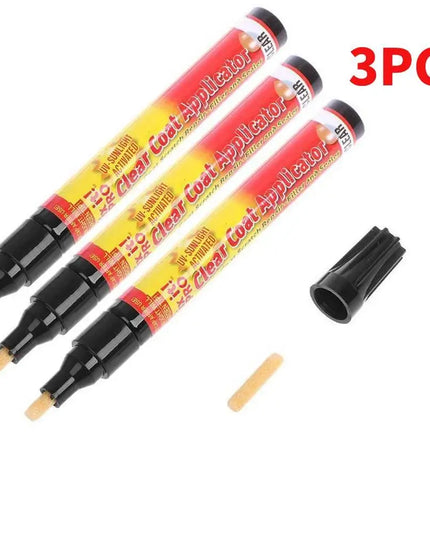 3pcs Car Scratch Repair Remover Pen Car-styling Portable Fix It Pro Clear Coat Applicator Tool Portable Universal Auto Paint Pen