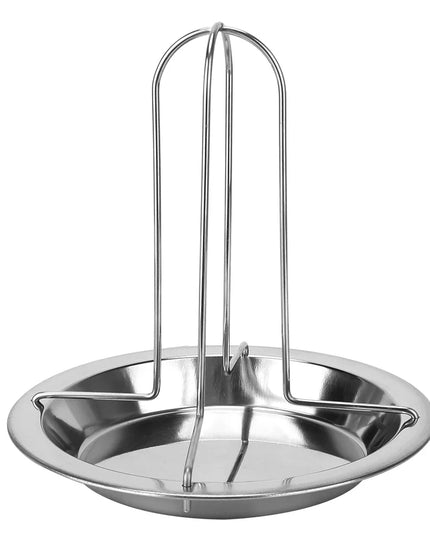 Roasting Grill Stand Chicken Roaster Rack Kitchen Outdoor BBQ Tools Carbon Steel Non-stick Grilled Chicken Plate