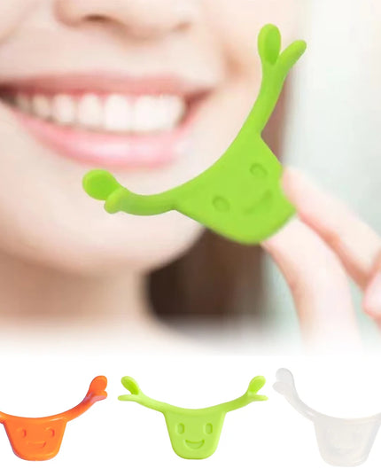 Mouth Muscles Silicone Smile Corrector Maker Facial Smile Trainer Face Lift Jaw Workout Beauty Exercise Device