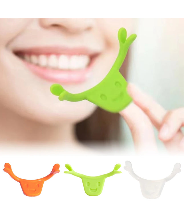 Mouth Muscles Silicone Smile Corrector Maker Facial Smile Trainer Face Lift Jaw Workout Beauty Exercise Device