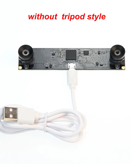 GXIVISION 3D Camera Module 4MP, 30fps Dual Lens  USB Webcam 1080P Synchronous Same Frame,VR Depth Face Detection,3840X1080