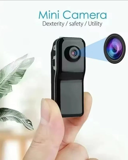Portable Mini HD DV Camera Body Camcorder Mount Video Recorder Nanny Security Cam Sports DVR Webcam for Home Office Security
