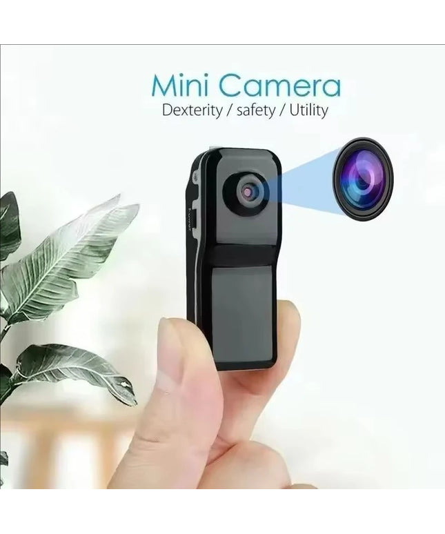 Portable Mini HD DV Camera Body Camcorder Mount Video Recorder Nanny Security Cam Sports DVR Webcam for Home Office Security