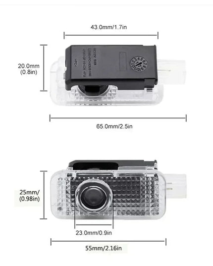 Car Door Welcome Light Led HD Projector Lamp For Audi A3 A4 B8 8P 8V A6 C7 A5 Q5 B7 B6 B9 SLINE QUTTRO RS Q3 Q7 S3 S4 S5 S6 S8