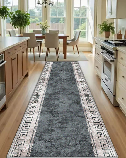 Kitchen Long Runners Carpet Living Room Decoration Corridor Non-slip Rugs Bedroom Doorway Passageway Mat Washable Customizable