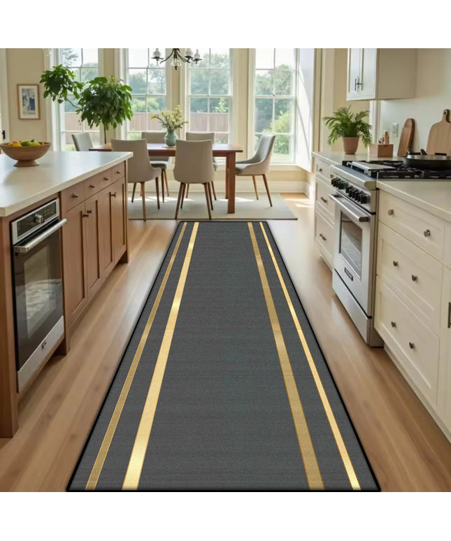 Kitchen Long Runners Carpet Living Room Decoration Corridor Non-slip Rugs Bedroom Doorway Passageway Mat Washable Customizable