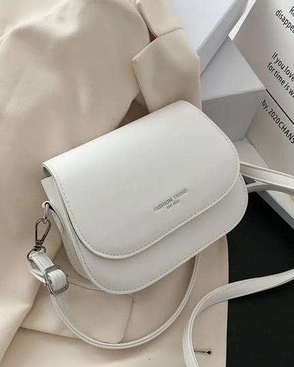 Saddle bag women's crossbody bag bag girl, summer simple fashion trend, foreign shoulder bag women