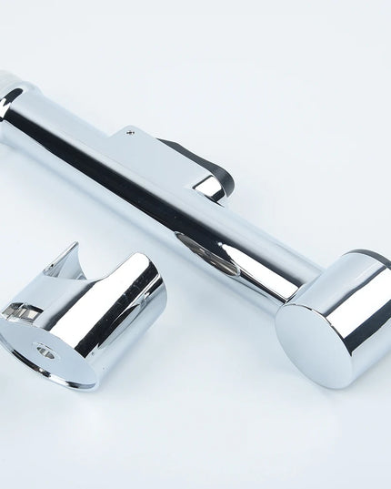 Portable Handheld Toilet Bidet Sprayer Set ABS Shower Head Toilet Bathroom Stainless Steel Sprayer Automatic Cleaning