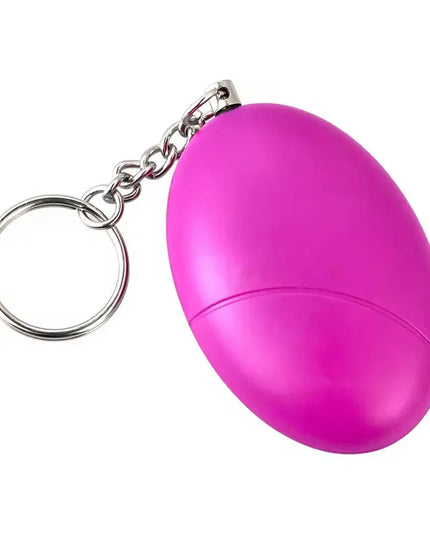 Cheap Self Defense Alarm 120dB Egg Shape Girl Women Security Protect Alert Personal Safety Scream Loud Keychain Emergency Alarm