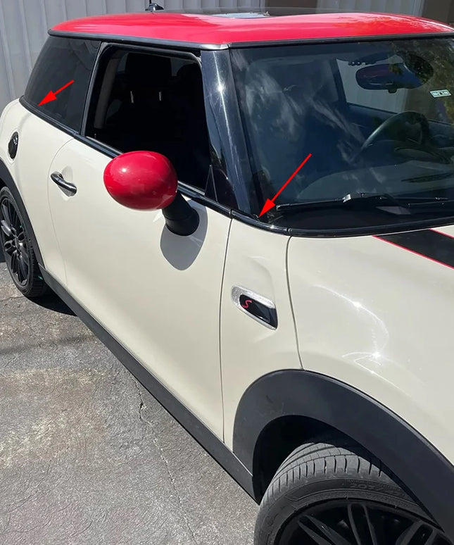 For MINI Cooper R50 R52 R53 R55 R56 R60 R61 R57 F54 F55 F56 F60 Clubman Car Window Trim Vinyl Film Door Waistline DIY Sticker