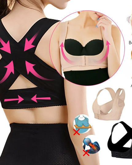 1PC Adjustable Women Back Chest Support Belt Back Posture Corrector Orthotics Posture Correction Brace Rectify Corset Bone Care