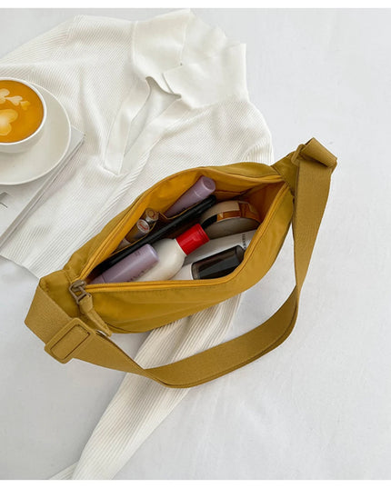 Casual Nylon Hobos Crossbody Bag for Women Designer Shoulder Bags Large Capacity Tote Lady Travel Shopper Bag Female Purses 2025