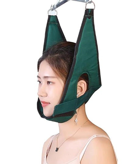 1PCS Cervical Traction Belt Neck Stretcher Band Vertebrae Recovery Health Care Neck Stretch Fixing Straps for Adult Children