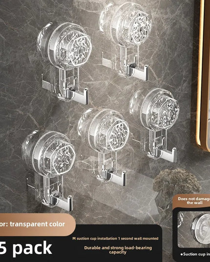 Suction Cup Hooks Household without drilling Multifunctional Wall Hanging Keys Clothes Hooks Bathroom Kitchen self-adhesive hook